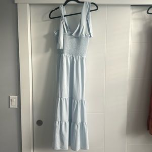 SHEIN Baby Blue Summer Dress